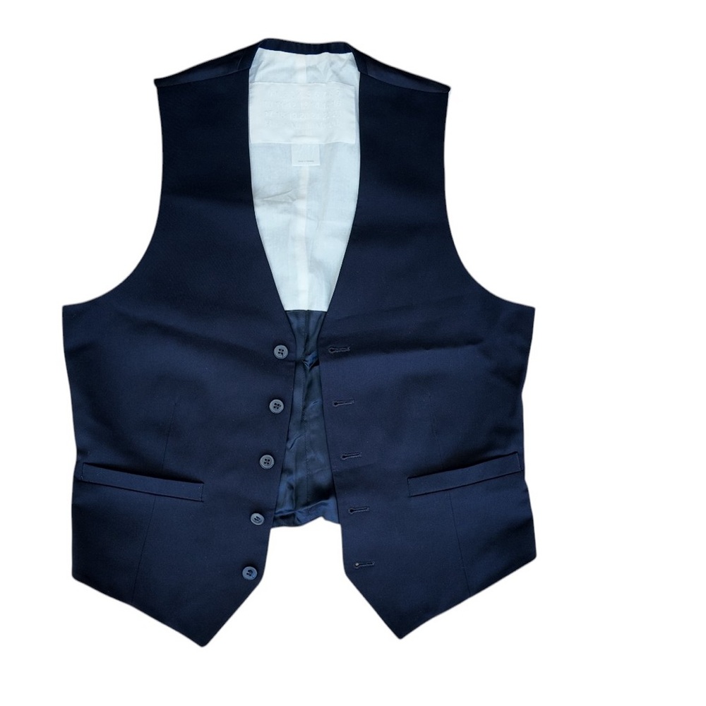 Maison Martin Margiela x H&M Wool Vest – Navy Blue